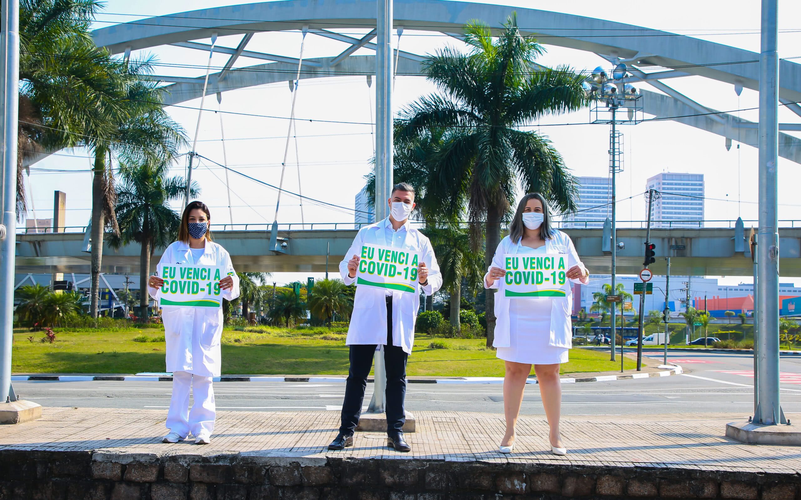 No dia da independência, Osasco homenageia curados da Covid e profissionais da saúde