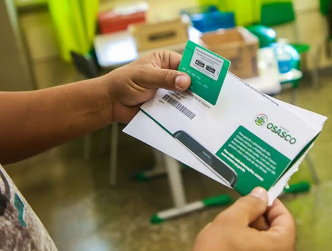 Osasco paga hoje o cartão merenda a 70 mil estudantes