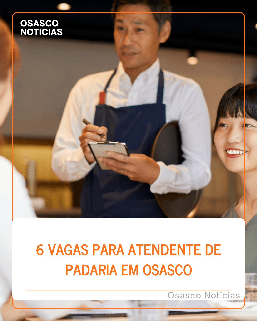 6 Vagas para Atendente de Padaria em Osasco