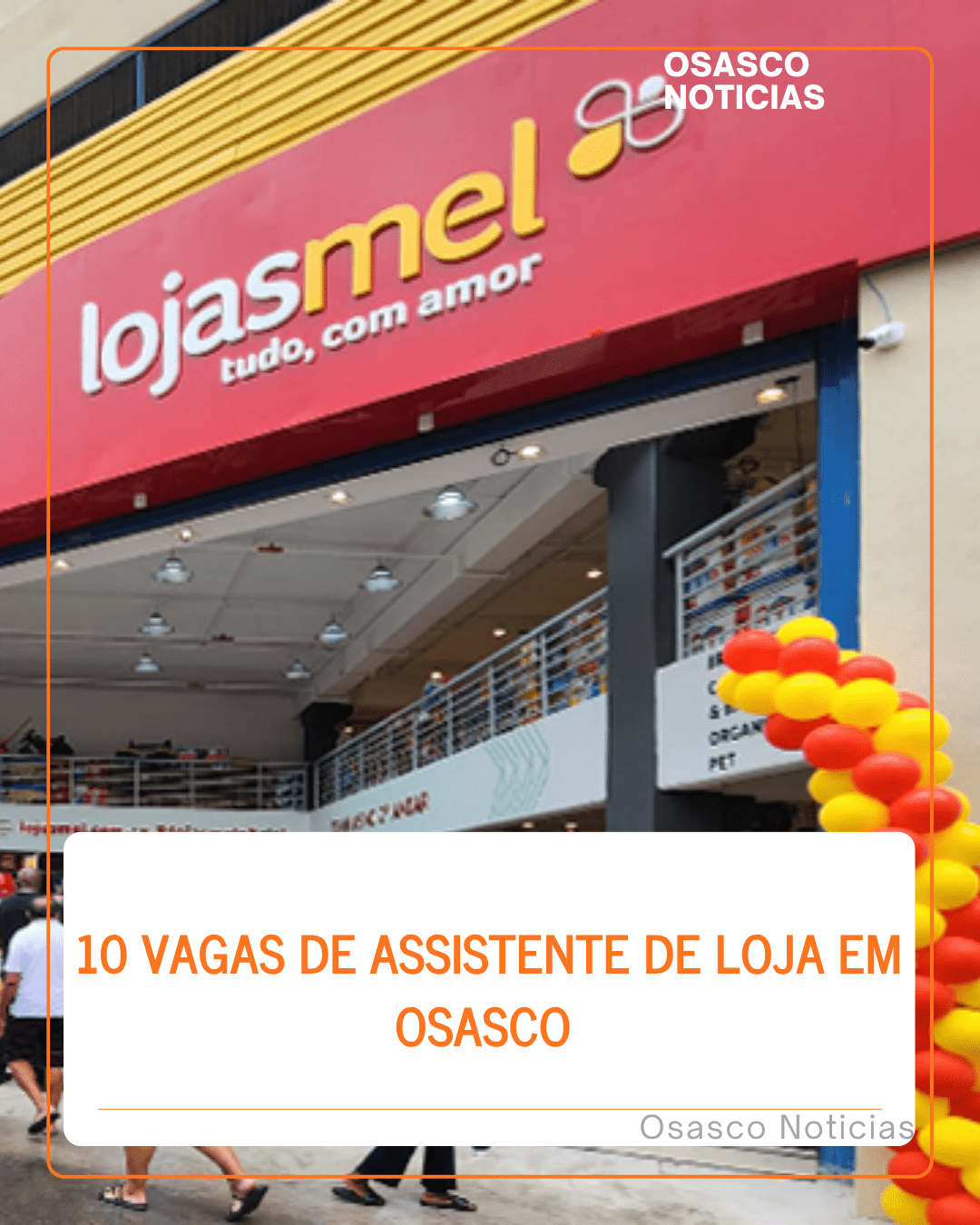 10 Vagas de Assistente de Loja em Osasco
