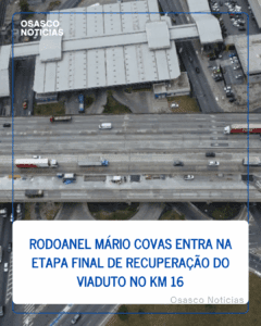 Obras no Rodoanel em Osasco seguem até janeiro de 2026 e alteram o trânsito na região