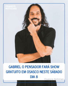 Gabriel o Pensador faz show gratuito em Osasco!