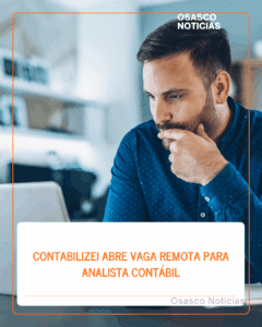 Contabilizei abre vaga remota para Analista Contábil
