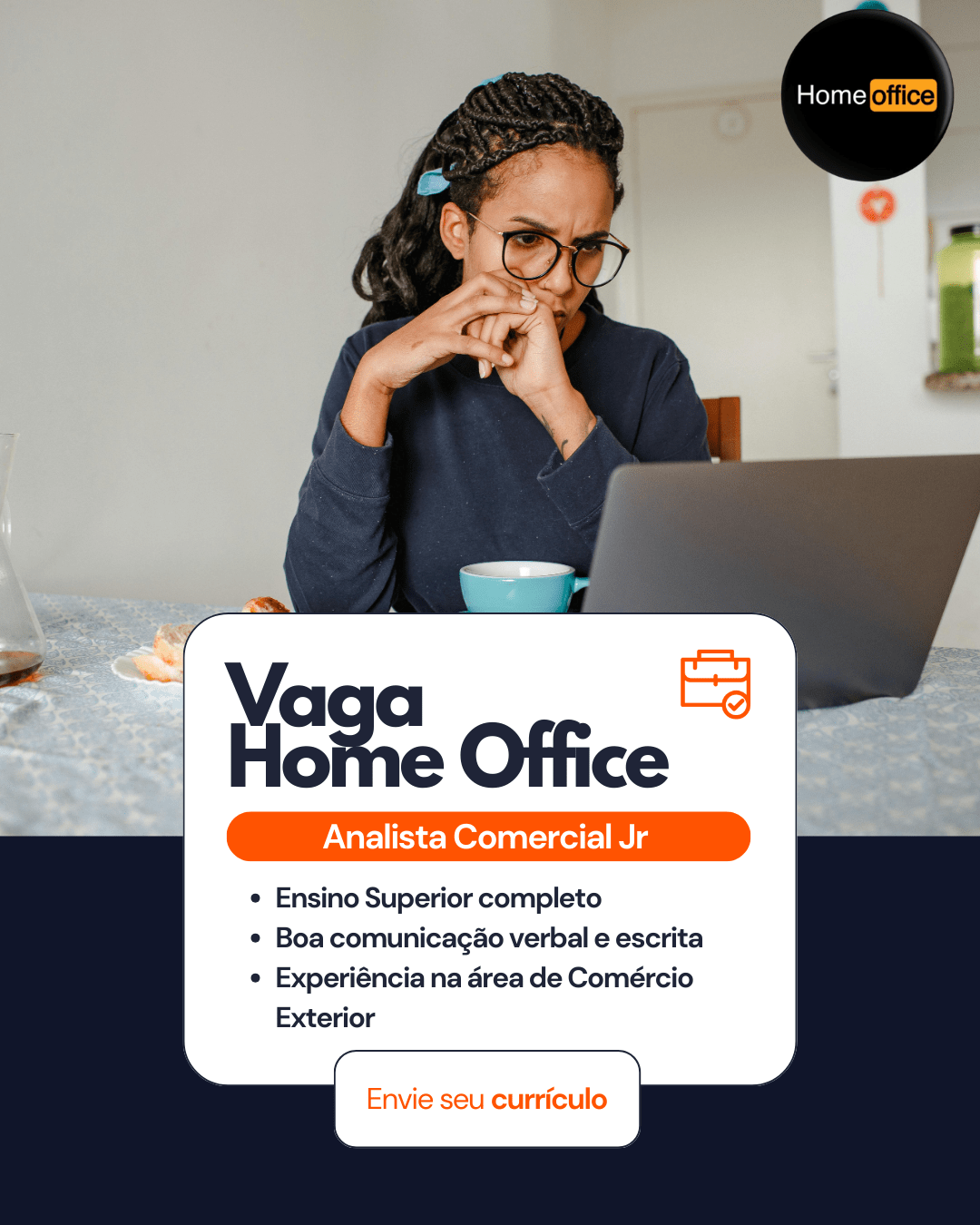 Vaga Home Office na Servimex: Analista Comercial Jr - VA + VR acima de R$ 1.000,00