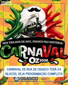Carnaval de rua de Osasco terá 24 blocos, veja programação completa