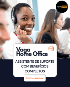 NEXDOM abre vaga Home Office para Assistente de Suporte com benefícios completos