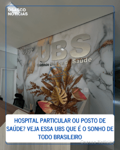 Hospital particular ou Posto de Saúde? Veja essa UBS que é o sonho de todo brasileiro