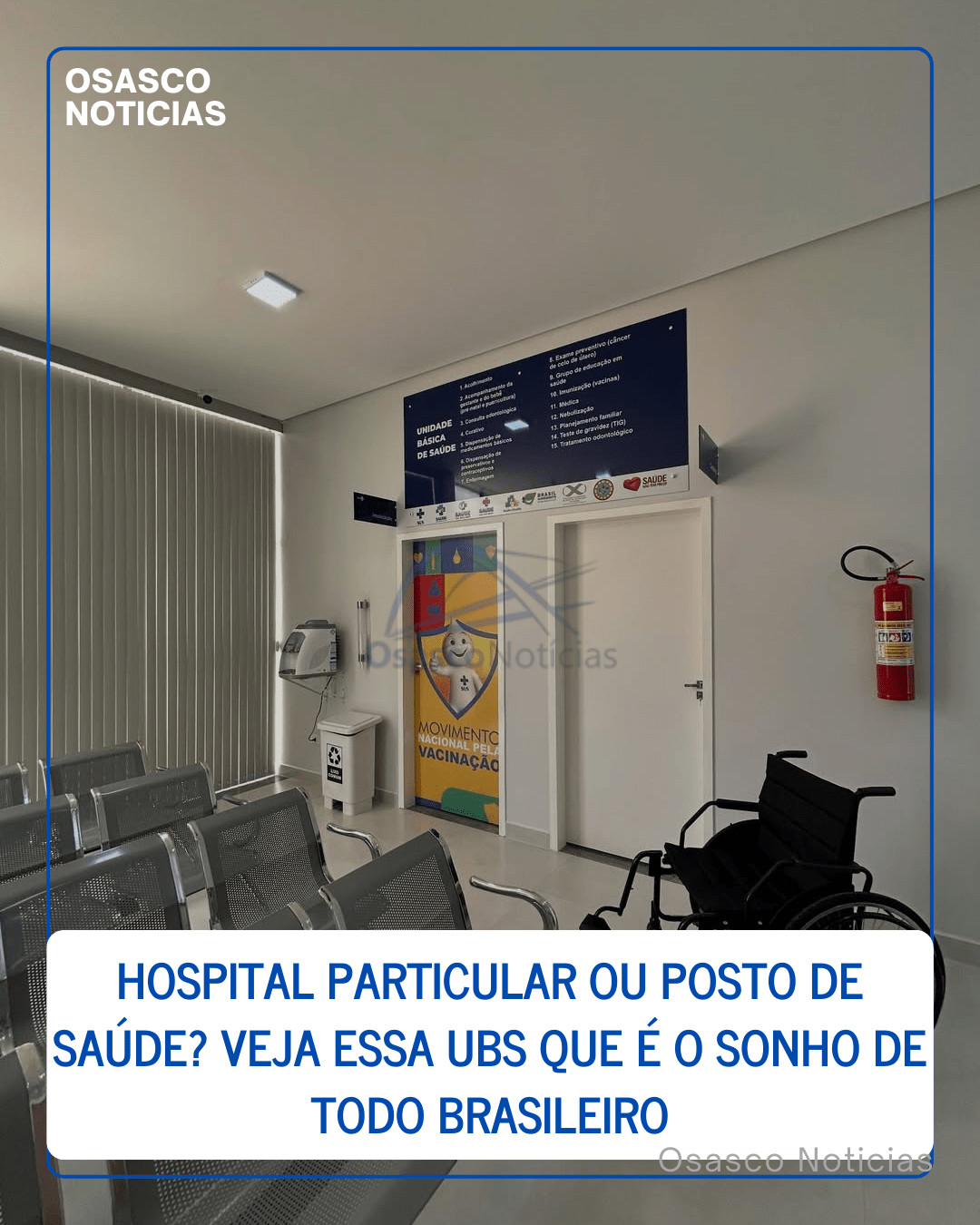 Hospital de Luxo ou Posto de Saúde