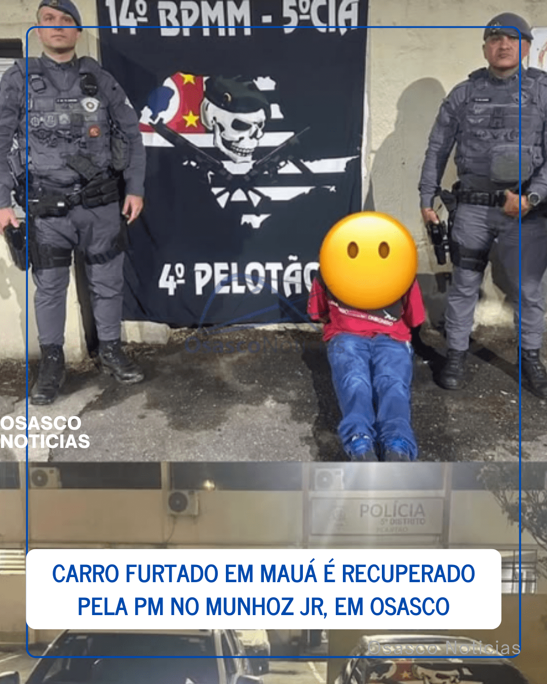 Na madrugada de sábado, 28 de fevereiro, por volta de 0h32, policiais militares da 5ª Companhia do 14º BPM/M prenderam um homem por receptação no bairro Munhoz Jr, em Osasco. Durante patrulhamento pela Rua Pardinho, a equipe identificou um Corsa Wind trafegando em alta velocidade e na contramão. A abordagem foi realizada na Rua Pacaembu. Na busca pessoal, nada de irregular foi localizado com o motorista. Porém, após consulta ao sistema via COPOM, os policiais constataram que o veículo havia sido furtado na cidade de Mauá, na Grande São Paulo. Ao ser questionado, o condutor afirmou que comprou o carro pela internet pelo valor de R$ 2 mil. Diante da situação, ele recebeu voz de prisão por receptação, conforme o artigo 180 do Código Penal, e foi encaminhado ao 5º Distrito Policial de Osasco. O delegado de plantão confirmou a prisão e o manteve à disposição da Justiça. A ação contou com apoio de outras viaturas da companhia. O veículo foi recuperado.