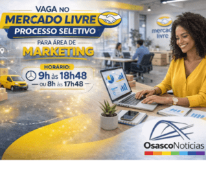 Vaga no Mercado Livre: Seleção para Marketing em Osasco com Horário Comercial