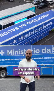 Carreta da Saúde da Mulher chega a Osasco
