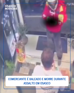 Comerciante é baleado e morre durante assalto em Osasco